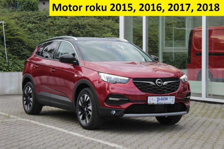 Opel Grandland X, Smile 1,2 TURBO 96 kW, barva červená