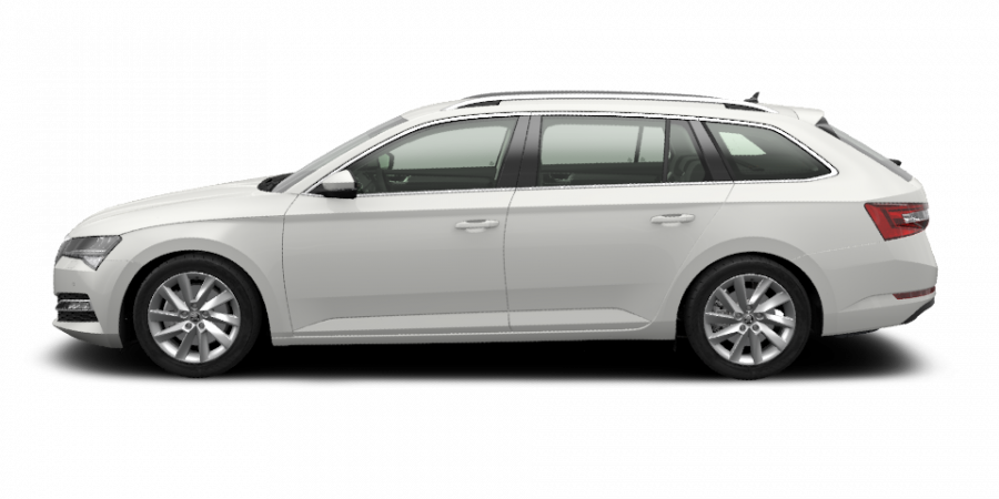 Škoda Superb, 2,0 TDI 140 kW 7-stup. automat., barva bílá