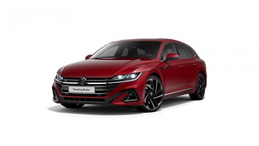 Volkswagen Arteon Shooting Brake, Arteon SB R-Line 2,0 TSI 4MOT 7DSG, barva červená