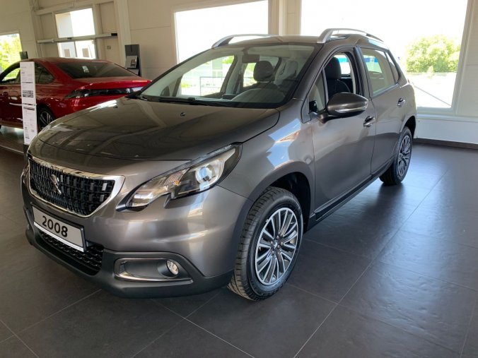 Peugeot 2008, ACTIVE 1.2 PureTech 82 S&S MAN5, barva šedá