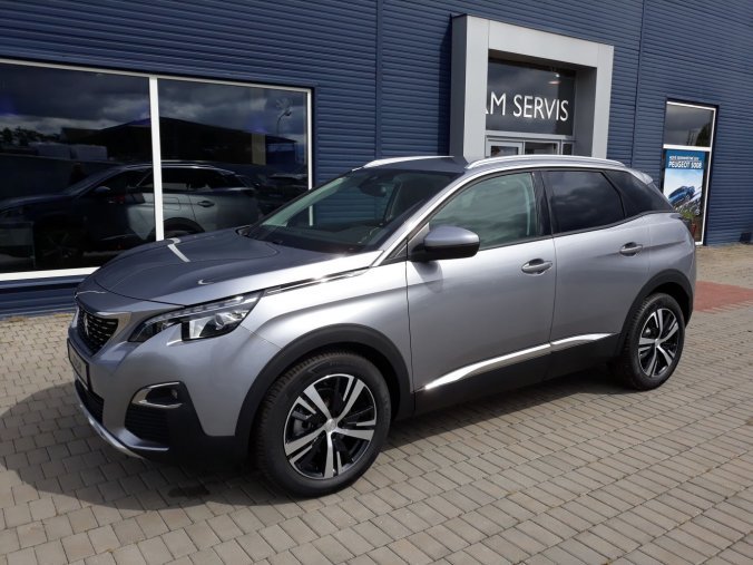 Peugeot 3008, ALLURE 1.5 BlueHDi 130 EAT8 - 5286, barva šedá