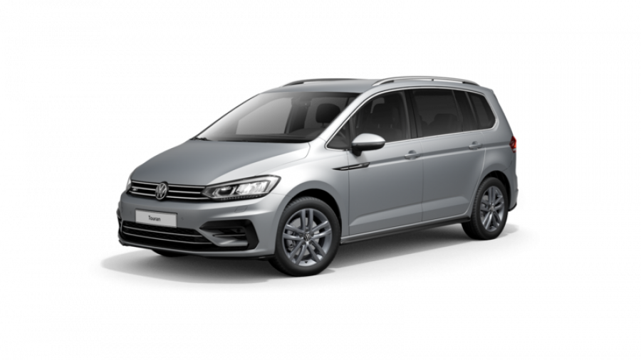 Volkswagen Touran, HL R-Line 1,5 TSI EVO 7DSG, barva stříbrná