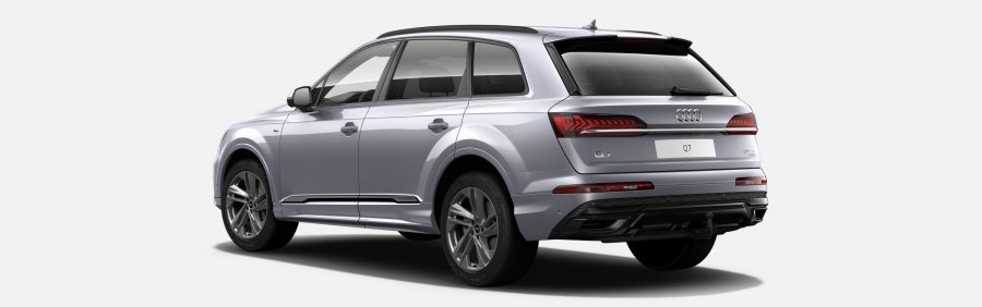 Audi Q7, Q7 S line 50 TDI quattro, barva stříbrná