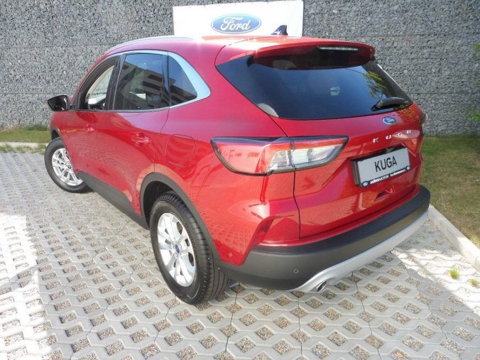 Ford Kuga, SUV, TITANIUM X SUV 1,5 EcoBlue 88 kW / 120 k 8st. automatická, barva červená