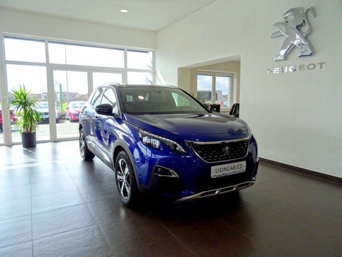 Peugeot 3008, GT Line 1.6 EAT8, barva modrá