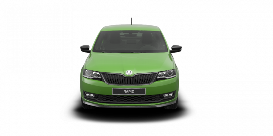 Škoda Rapid, 1,0 TSI 81 kW 6-stup. mech., barva zelená