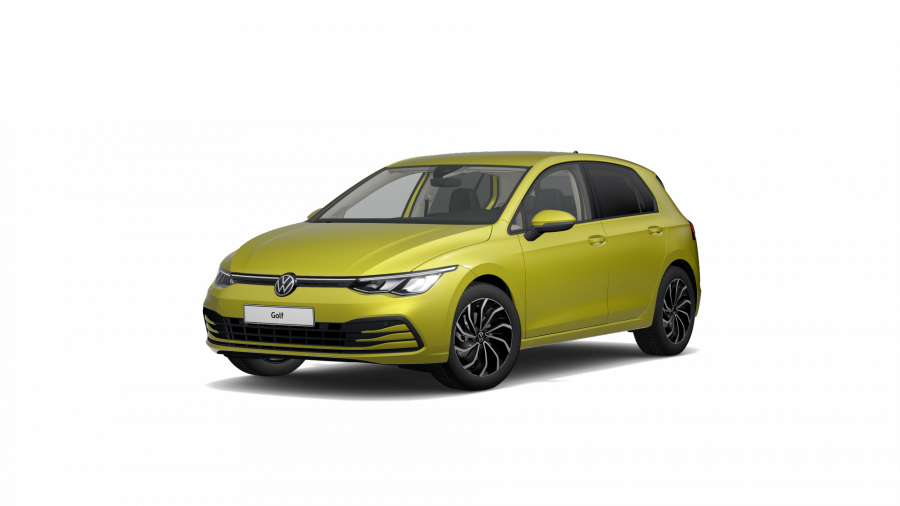 Volkswagen Golf, Golf Life 1,0 TSI 6G, barva žlutá