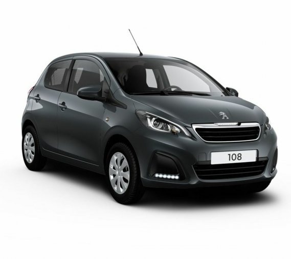 Peugeot 108, 5dv. ACTIVE 1.0 VTi 72 S&S MAN5 - N6368, barva šedá