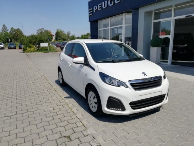 Peugeot 108, 5dv. Active 1.0 VTi 72, barva bílá