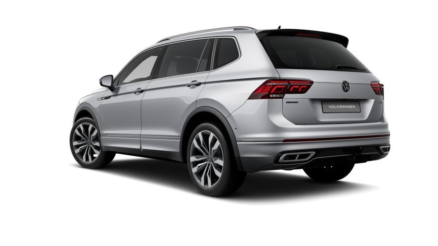 Volkswagen Tiguan Allspace, Allspace R-Line 2,0 TDI 142 kW 4M 7DSG, barva stříbrná