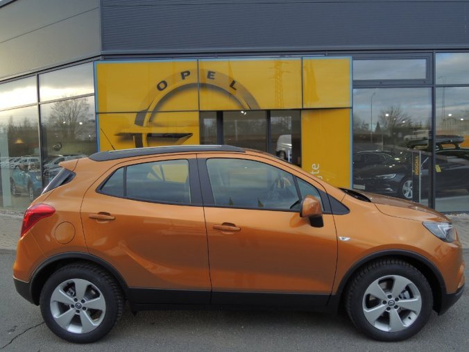 Opel Mokka, X 120 LET 1,4T 103KW/140K MT6, barva oranžová