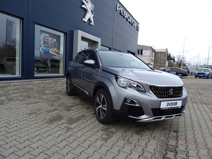 Peugeot 3008, ALLURE 1.2 PureTech 130 k MAN6, barva šedá