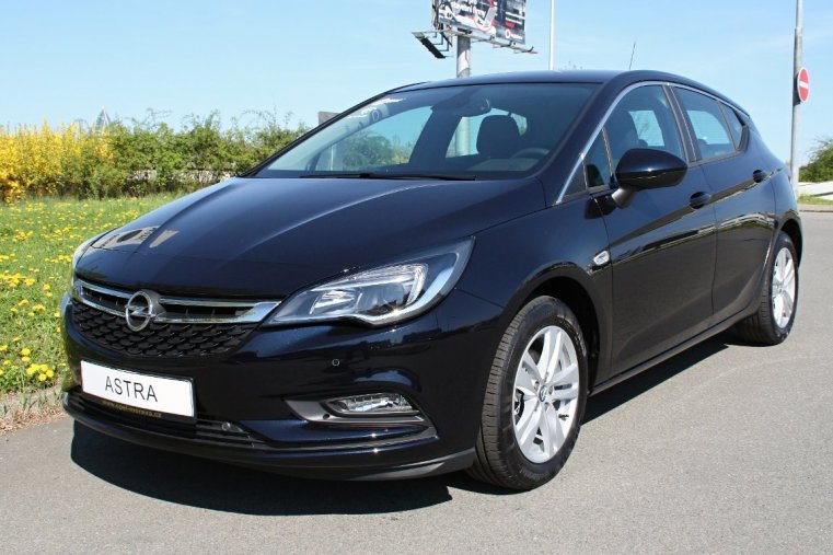 Opel Astra, K 1.4 Turbo Smile 5dv., barva modrá