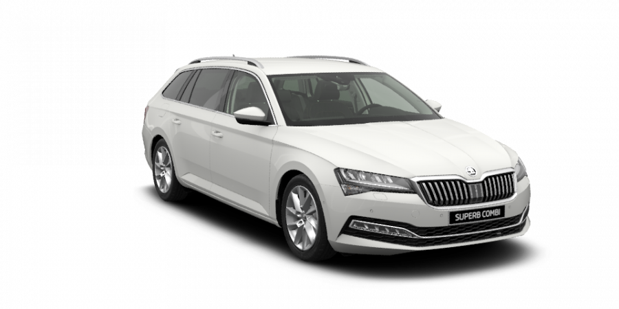 Škoda Superb, 2,0 TDI 110 kW 6-stup. mech., barva bílá