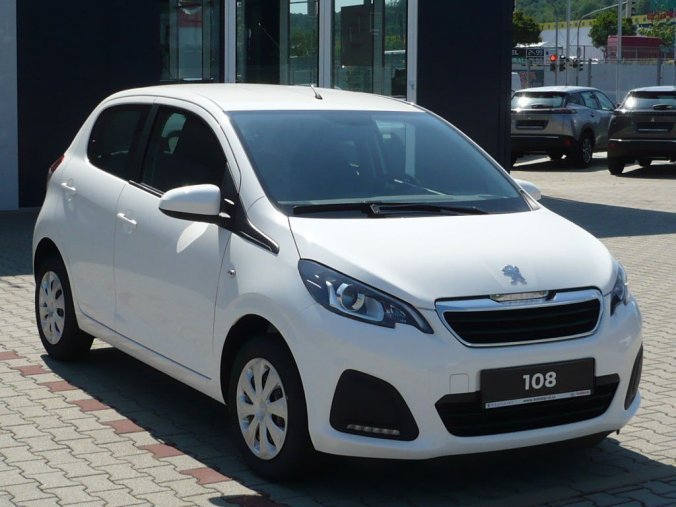 Peugeot 108, 5dv. ACTIVE 1,0VTi 72k MAN5 HOTOVOST, barva žlutá