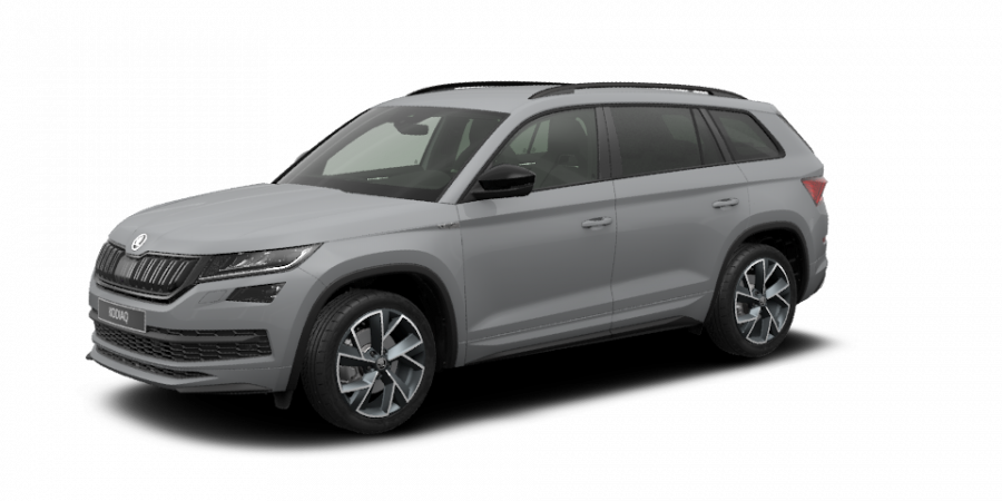 Škoda Kodiaq, 2,0 TDI 110 kW 7-stup. automat. 4x4, barva šedá