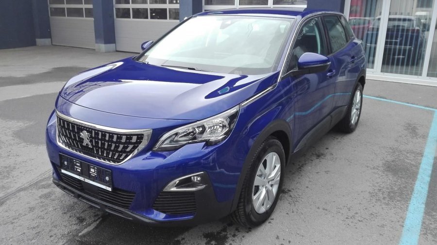 Peugeot 3008, ACTIVE 1.5 BlueHDi 130 MAN6, barva modrá