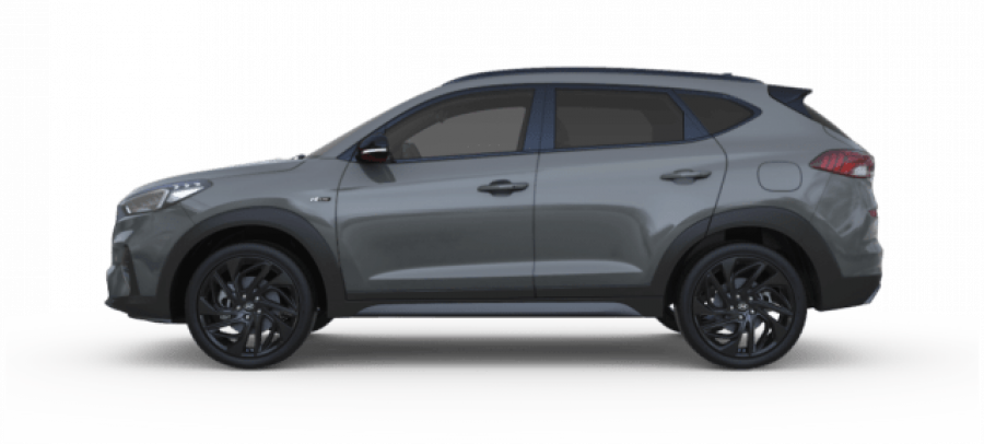 Hyundai Tucson, 1,6 T-GDi 130 kW (95 NAT) 6 st. man 4×4, barva šedá