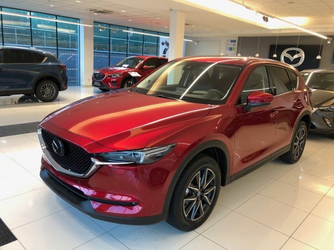 Mazda CX-5, 2.0 G165 AWD, barva červená