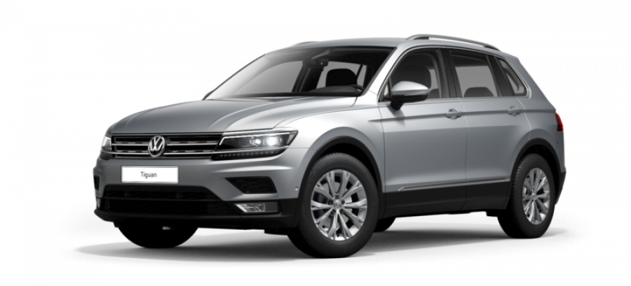 Volkswagen Tiguan, Maraton Edition 2,0 TDI 4M 7DSG, barva stříbrná