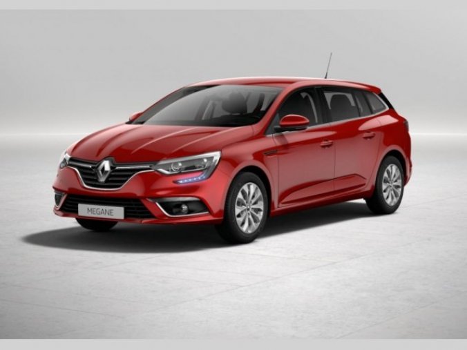 Renault Mégane, Intens TCe 140 EDC Grandtour, barva červená