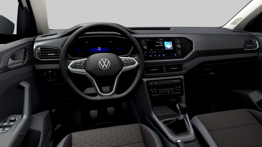 Volkswagen T-Cross, T-Cross Style 1,0 TSI 81 kW 6G, barva stříbrná