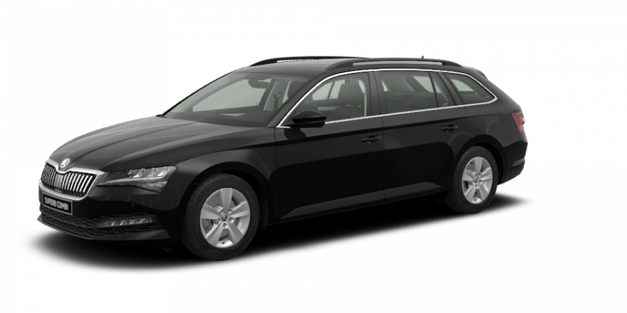 Škoda Superb, 2,0 TDI 110 kW 7-speed automat., barva černá