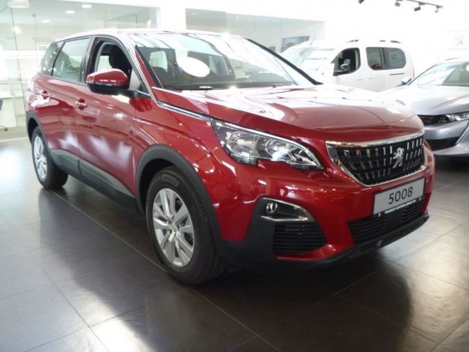 Peugeot 5008, ALLURE 1.2 PureTech 130 EAT8 - 7 míst - 2397, barva červená