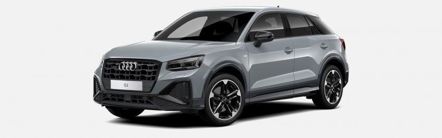 Audi Q2, Q2 S line 35 TDI 110kW quattro, barva šedá