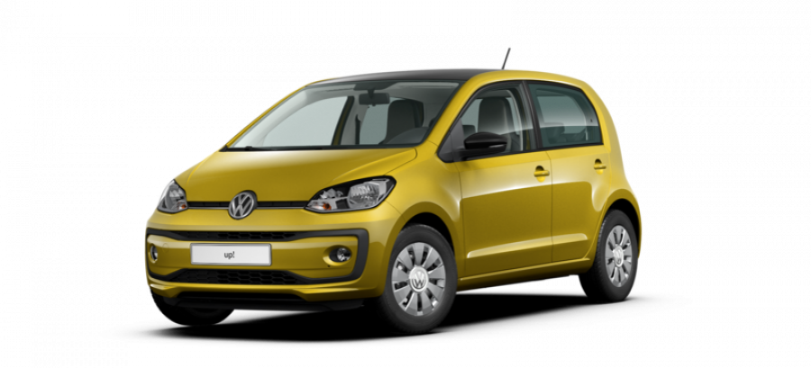 Volkswagen Up!, Maraton Ed. 1,0 MPI BMT 5G, barva žlutá