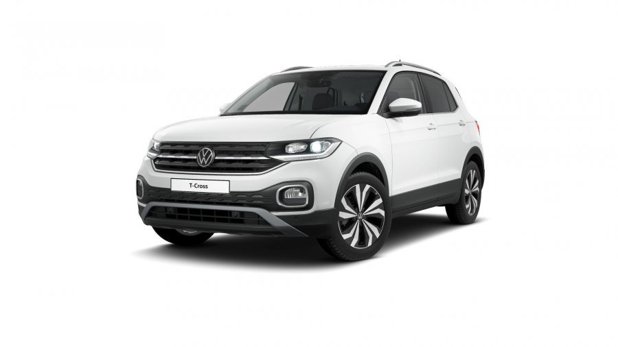 Volkswagen T-Cross, T-Cross Benefit Edition1,0 TSI 81kW 7DSG, barva bílá