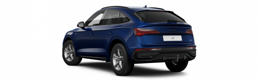 Audi Q5 Sportsback, Q5 SB S line 40 TDI 150kW quattro, barva modrá