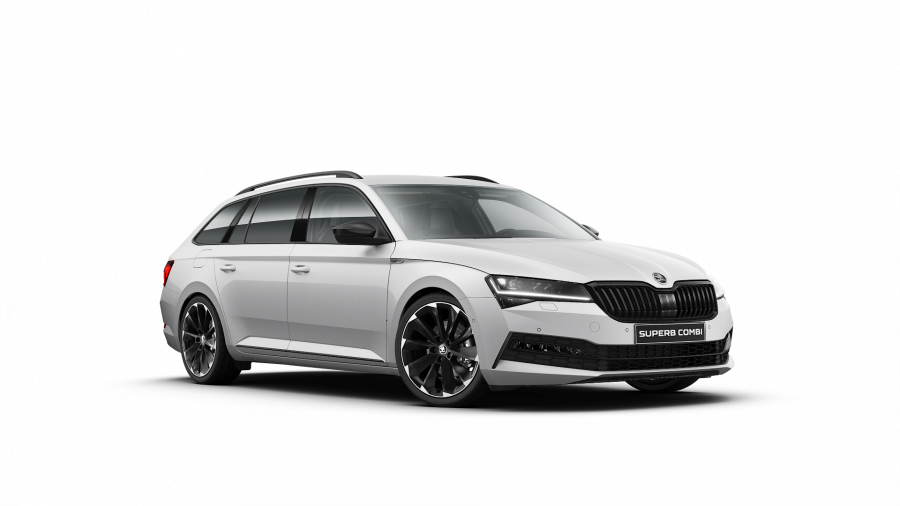 Škoda Superb, 2,0 TDI 147 kW 7-stup. automat. 4x4, barva bílá