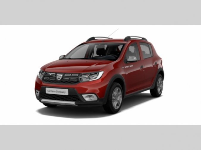 Dacia Sandero, SCe 54kW/73k Stepway Open, barva červená