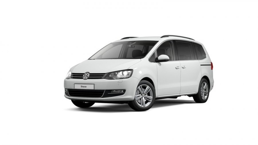 Volkswagen Sharan, 2.0 TDI 4MOT 7DSG, barva bílá