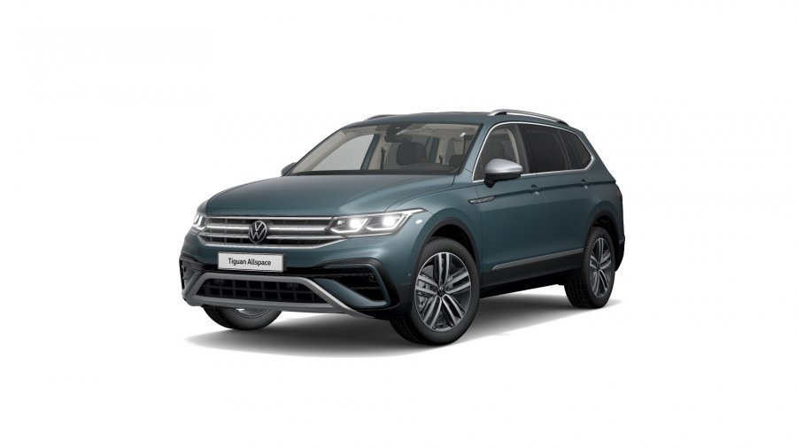 Volkswagen Tiguan Allspace, Allspace Elegance 2,0 TSI 140 kW 4M 7DSG, barva modrá