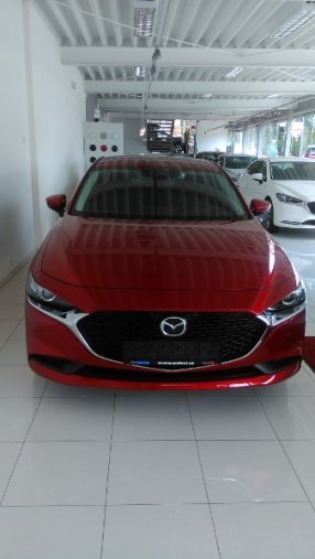 Mazda 3, Skyactiv G122 M/T, barva červená