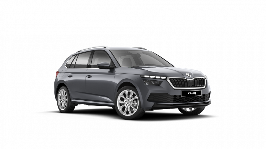 Škoda Kamiq, 1,0 TSI 81 KW 6-stup. mech., barva šedá