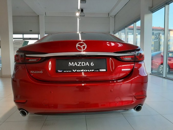 Mazda 6, 2,5i 194k A/T, barva červená