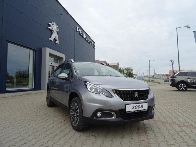 Peugeot 2008, ACTIVE 1.2 82k MAN5 DOPRODEJ, barva šedá