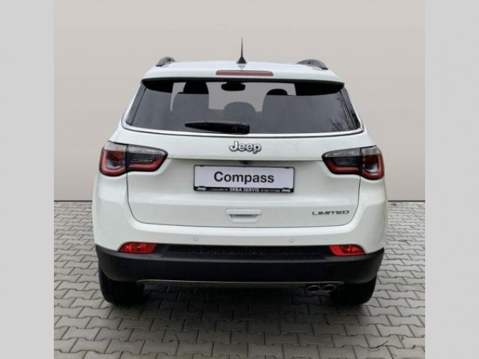 Jeep Compass, Limited 1.3 Turbo GSE 150k FWD, barva bílá