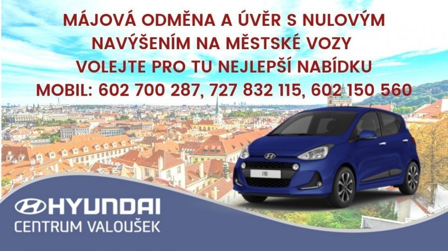 Hyundai i10, 1,0i 48 kW (95 NAT) 5 st. man, barva modrá