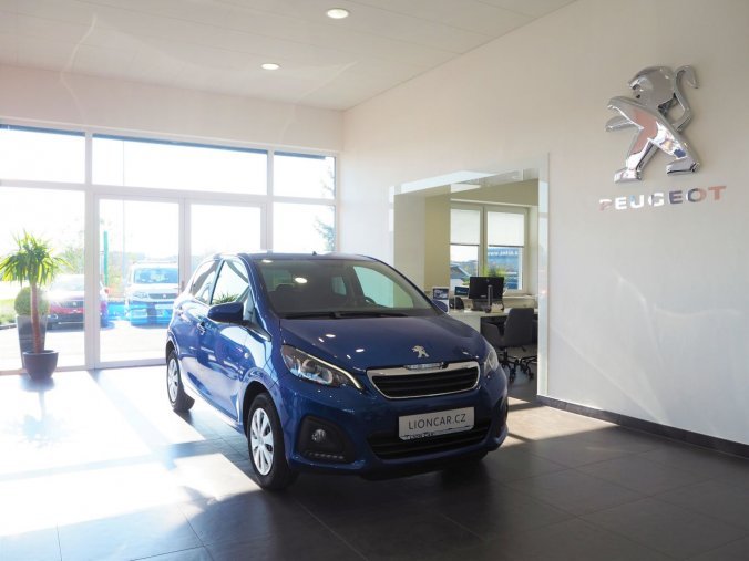 Peugeot 108, ACTIVE 1.0 VTi 72k, barva modrá