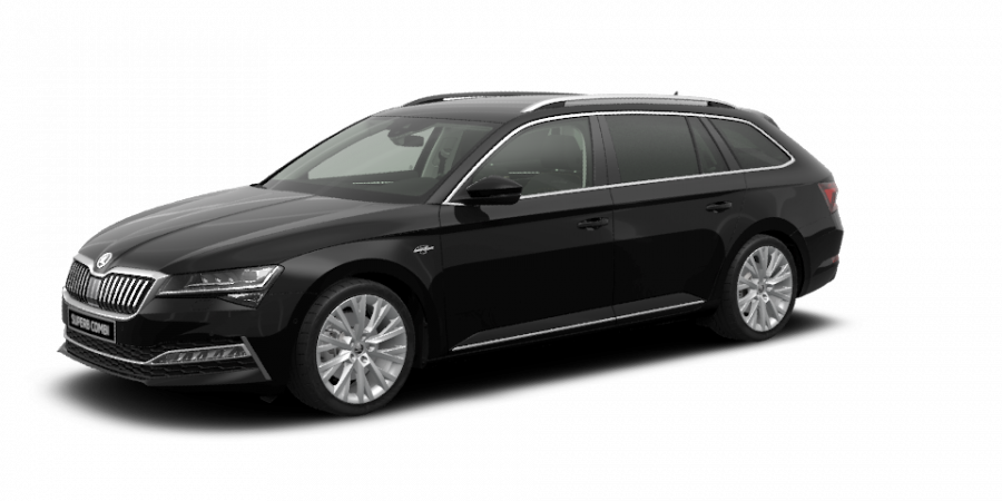 Škoda Superb, 2,0 TDI 110 kW 7-speed automat., barva černá