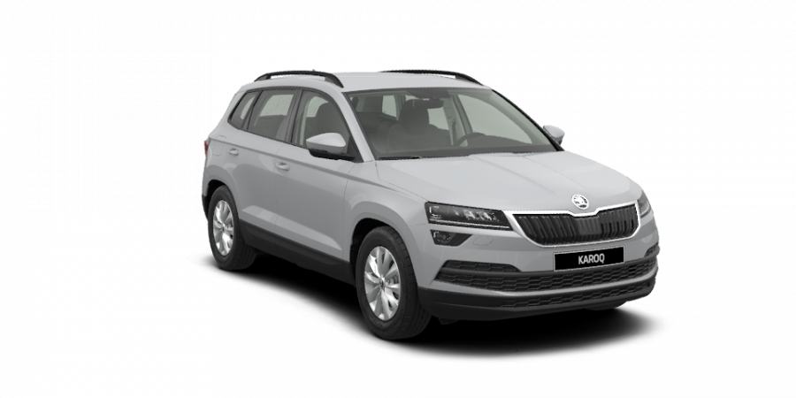 Škoda Karoq, 1,5 TSI 110 kW 6-stup. mech., barva šedá