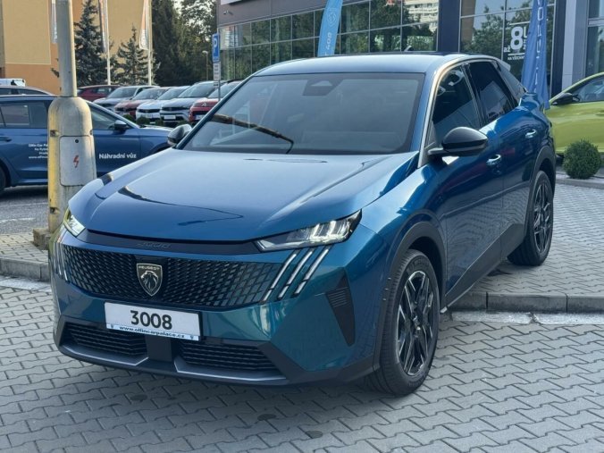 Peugeot 3008, Peugeot 3008 ALLURE HYBRID - IHNED K ODBĚRU, barva modrá