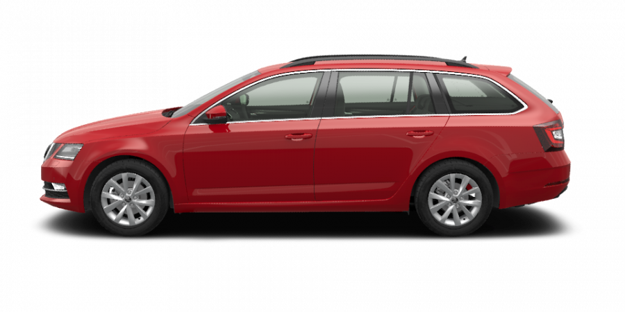 Škoda Octavia, 1,6 TDI 85 kW 6-stup. mech. 4x4, barva červená