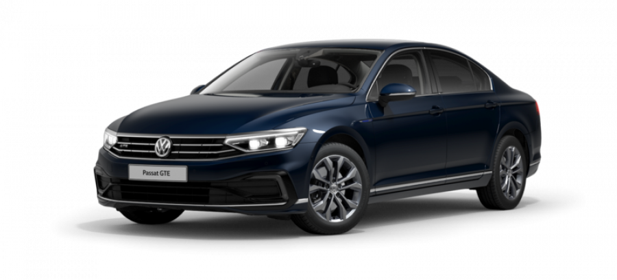 Volkswagen Passat, o 1,4 TSI Plug-in-Hybrid, barva modrá