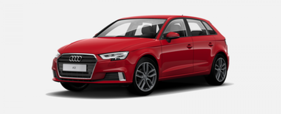 Audi A3, Spb Sport 35 TFSI 110 kW CoD, barva červená