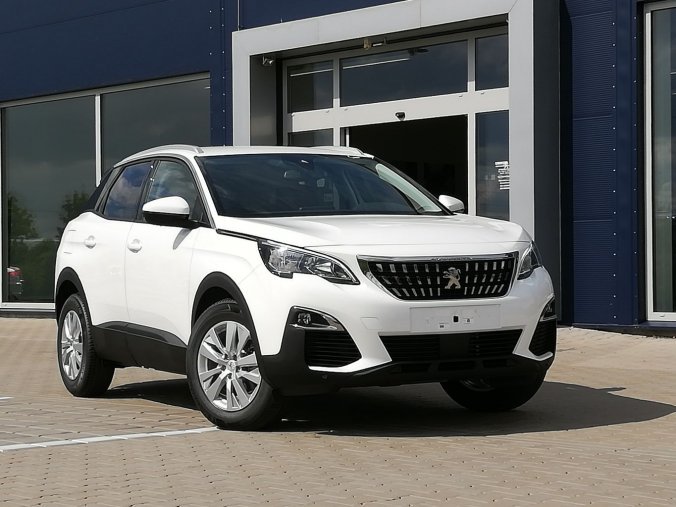 Peugeot 3008, ACTIVE 1.5 BlueHDI 130k MAN6, barva bílá